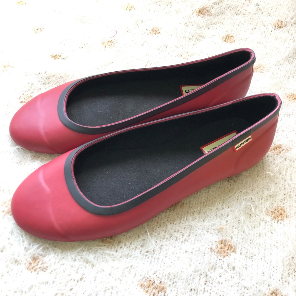 Hunter Original Tour Packable Ballerina Flats - Picture 3 of 8